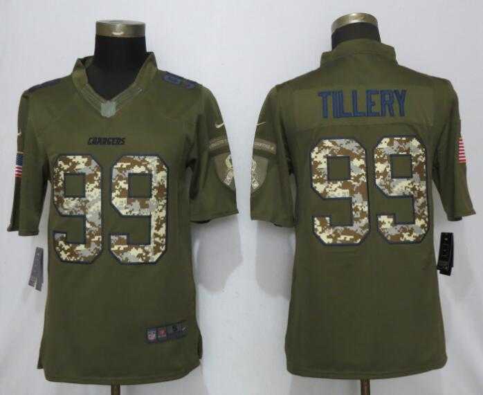 Nike Chargers 99 Tillery Green Salute To Service Limited Jersey,We sell and wholesale Nike Chargers 99 Tillery Green Salute To Service Limited Jersey on line form chian!